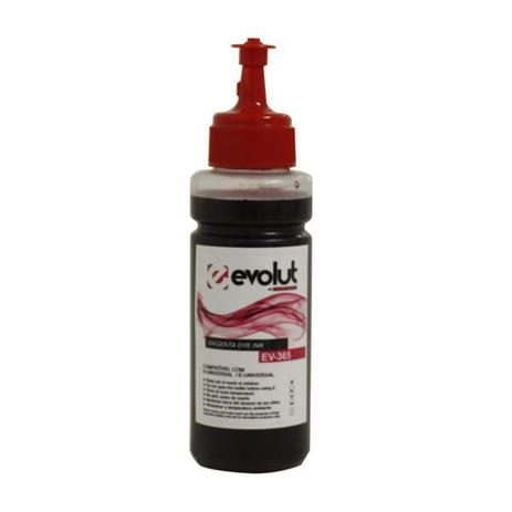 Tinta Corante Universal Compatível Epson - Magenta - 100ml - Evolut Menor preço em Tinta Corante Universal Compatível Epson - Magenta - 100ml - Evolut