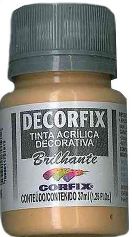 Tinta Decorfix Acrílica Brilhante 306 Amarelo Pele Corfix Menor preço em Tinta Decorfix Acrílica Brilhante 306 Amarelo Pele Corfix
