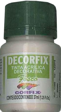 Tinta Decorfix Acrílica Fosca 306 Amarelo Pele Corfix Menor preço em Tinta Decorfix Acrílica Fosca 306 Amarelo Pele Corfix