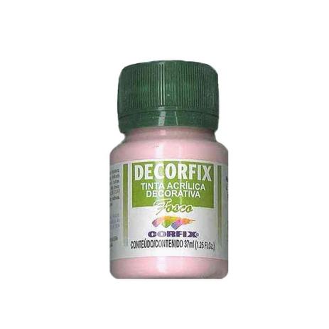 Tinta Decorfix Acrílica Fosca 349 Rosa Primavera Corfix Menor preço em Tinta Decorfix Acrílica Fosca 349 Rosa Primavera Corfix
