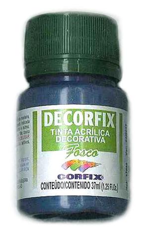 Tinta Decorfix Acrílica Fosca 386 Blue Night Corfix Menor preço em Tinta Decorfix Acrílica Fosca 386 Blue Night Corfix