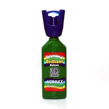 Tinta Dimensional Brilhante 35ml - 513 Verde Musgo Acrilex Menor preço em Tinta Dimensional Brilhante 35ml - 513 Verde Musgo Acrilex