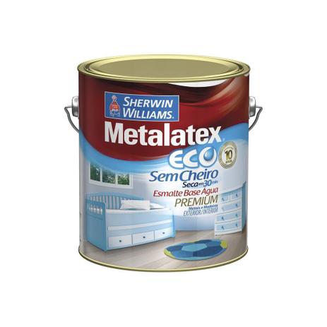 Tinta Eco Esmalte Acetinado Branca 3,6 Litros - Sherwin williams Menor preço em Tinta Eco Esmalte Acetinado Branca 3,6 Litros - Sherwin williams