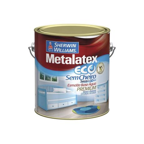 Tinta Eco Esmalte Alto Brilho Branca 3,6 Litros - Sherwin williams Menor preço em Tinta Eco Esmalte Alto Brilho Branca 3,6 Litros - Sherwin williams