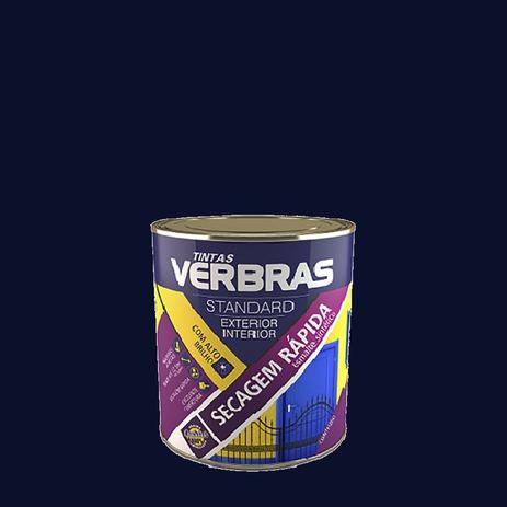 Tinta esmalte azul del rey secagem (1/4” 900ml) - verbras Menor preço em Tinta esmalte azul del rey secagem (1/4” 900ml) - verbras