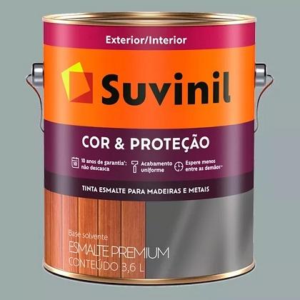 Tinta Esmalte Brilhante Cinza Médio Suvinil Premium 3,6 Litros é boa?