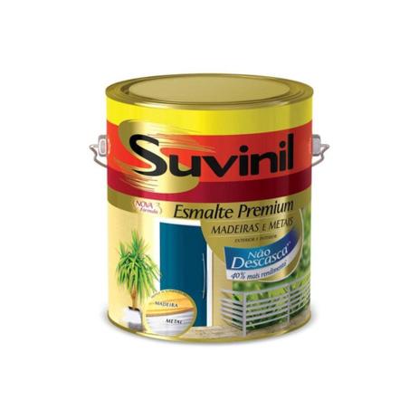 Tinta Esmalte Brilhante Tabaco 900 Ml Ref. 53381320 - Suvinil Menor preço em Tinta Esmalte Brilhante Tabaco 900 Ml Ref. 53381320 - Suvinil