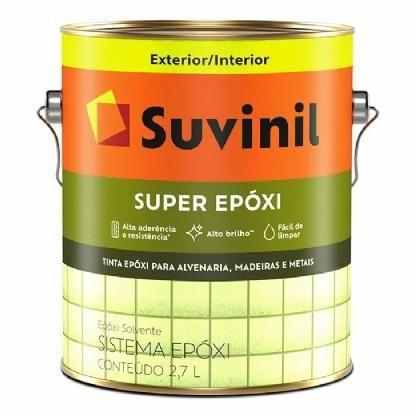 Tinta Esmalte Epóxi Solvente 2,7L Branco Suvinil Menor preço em Tinta Esmalte Epóxi Solvente 2,7L Branco Suvinil