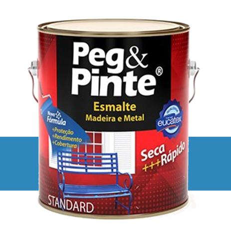 Tinta Esmalte Peg Pinte Azul Mar 900 Ml Eucatex Menor preço em Tinta Esmalte Peg Pinte Azul Mar 900 Ml Eucatex