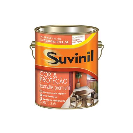 Tinta Esmalte Premium Brilhante Cor Proteção Tabaco 3,6 Litros - Suvinil é ruim? Tinta Esmalte Premium Brilhante Cor Proteção Tabaco 3,6 Litros - Suvinil é boa?
