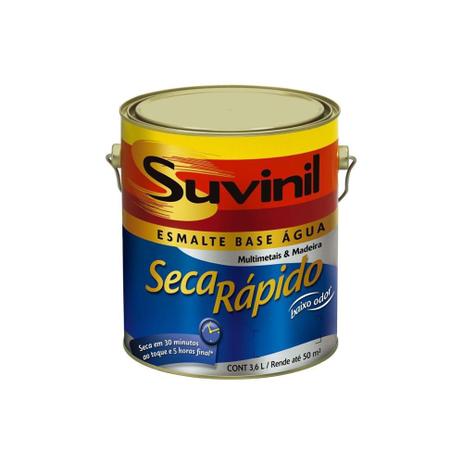 Tinta Esmalte Seca Rápido Brilhante Preto 3,6 Litros Ref. 51401243 - Suvinil Menor preço em Tinta Esmalte Seca Rápido Brilhante Preto 3,6 Litros Ref. 51401243 - Suvinil