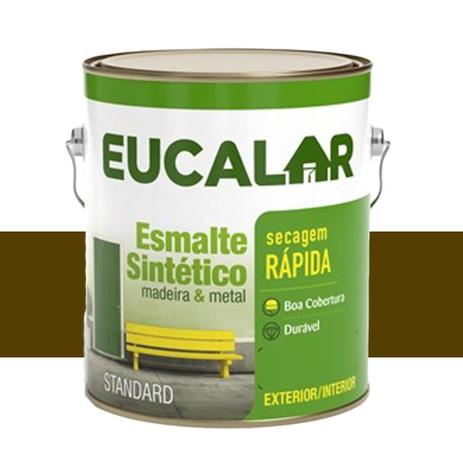 Tinta Esmalte Sintético Eucalar Marrom 900 Ml Eucatex Menor preço em Tinta Esmalte Sintético Eucalar Marrom 900 Ml Eucatex