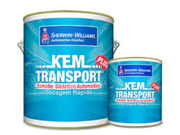 Menor preço em Tinta Esmalte Sintético Kem Transport Plus 900 ml (preto fosco) - Sherwin Williams