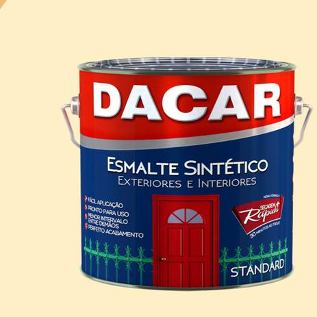 Tinta Esmalte Sintético Standard Dacar Marfim 3,6 Lts Menor preço em Tinta Esmalte Sintético Standard Dacar Marfim 3,6 Lts