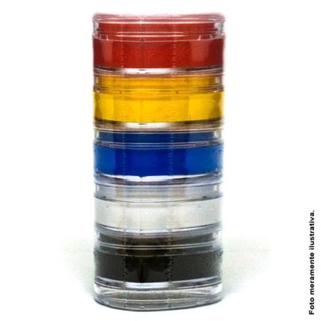 Tinta Facial Kit com 5 Cores - Cores Sortidas - Yur color make é ruim? Tinta Facial Kit com 5 Cores - Cores Sortidas - Yur color make é boa?