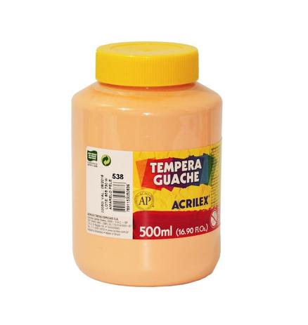 Menor preço em Tinta Guache 500ml Amarelo Pele Acrilex