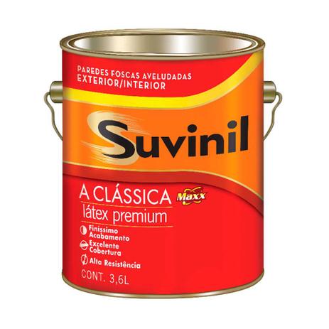 Tinta Látex Maxx PVA 3,6 litros gelo Suvinil Menor preço em Tinta Látex Maxx PVA 3,6 litros gelo Suvinil