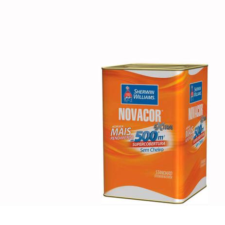 Tinta Látex Novacor acrílica Mais rendimento extra fosco 18 litros camurça Sherwin Williams - Sherwin willians Menor preço em Tinta Látex Novacor acrílica Mais rendimento extra fosco 18 litros camurça Sherwin Williams - Sherwin willians