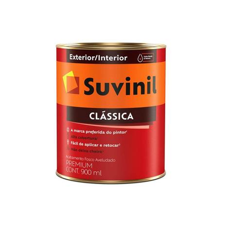Tinta Látex Pva Branco 900ml - Suvinil Menor preço em Tinta Látex Pva Branco 900ml - Suvinil