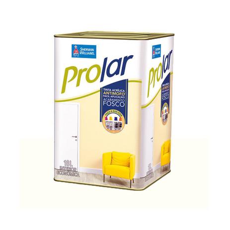 Tinta látex vinil acrílico Prolar 18L branco gelo Sherwin Williams - Sherwin Willians Menor preço em Tinta látex vinil acrílico Prolar 18L branco gelo Sherwin Williams - Sherwin Willians