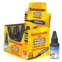 Tinta Marcador Permanente Reabastecedor 020ML Preto Compactor Menor preço em Tinta Marcador Permanente Reabastecedor 020ML Preto Compactor