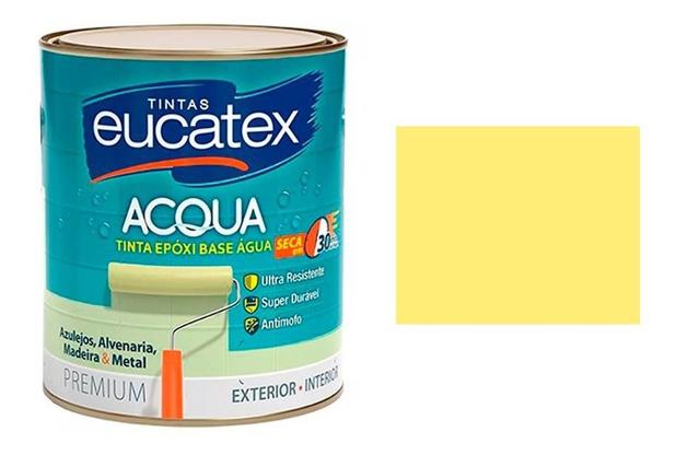 Tinta Para Azulejos Epóxi Base Água Eucatex Caju 900ml Menor preço em Tinta Para Azulejos Epóxi Base Água Eucatex Caju 900ml