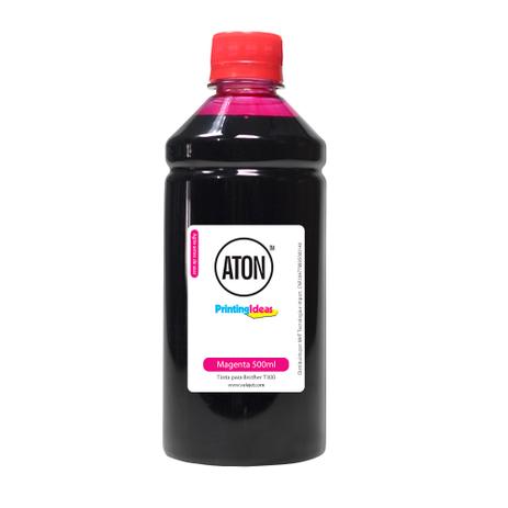 Tinta para Brother BT5001M T300 T500W Magenta 500ml Corante Aton Menor preço em Tinta para Brother BT5001M T300 T500W Magenta 500ml Corante Aton