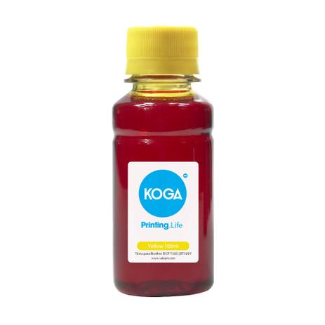 Tinta para Brother DCP T300 T500W BT5001Y Yellow 100ml Corante Koga Menor preço em Tinta para Brother DCP T300 T500W BT5001Y Yellow 100ml Corante Koga