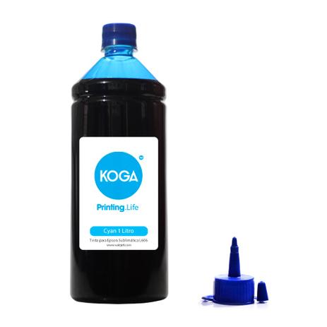 Tinta para Epson Bulk Ink Sublimática L606 Cyan 1 Litro Koga Menor preço em Tinta para Epson Bulk Ink Sublimática L606 Cyan 1 Litro Koga