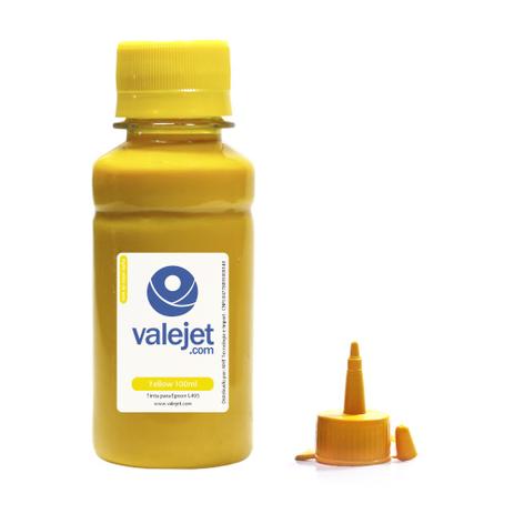 Tinta para Epson L495 EcoTank Yellow Pigmentada 100ml Valejet Menor preço em Tinta para Epson L495 EcoTank Yellow Pigmentada 100ml Valejet