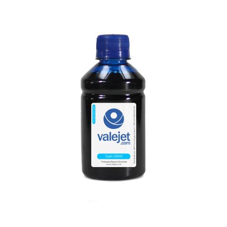 Tinta para Epson Universal Cyan Corante 250ml - Valejet Menor preço em Tinta para Epson Universal Cyan Corante 250ml - Valejet