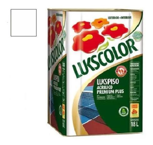 tinta piso premium azul 18l lukscolor Menor preço em tinta piso premium azul 18l lukscolor