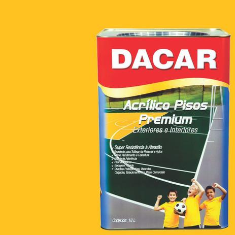 Tinta Piso Premium Dacar Amarelo Demarcação 18 Lts Menor preço em Tinta Piso Premium Dacar Amarelo Demarcação 18 Lts