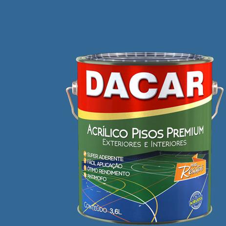 Tinta Piso Premium Dacar Azul 3,6 Lts Menor preço em Tinta Piso Premium Dacar Azul 3,6 Lts