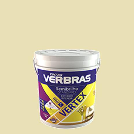 Tinta semi-brilho marfim (latão 18l) vertex - verbras Menor preço em Tinta semi-brilho marfim (latão 18l) vertex - verbras