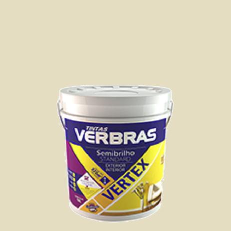 Tinta semi-brilho palha (galão 3,6l) vertex - verbras Menor preço em Tinta semi-brilho palha (galão 3,6l) vertex - verbras