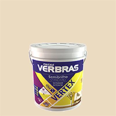 Tinta semi-brilho perola (galão 3,6l) vertex - verbras Menor preço em Tinta semi-brilho perola (galão 3,6l) vertex - verbras