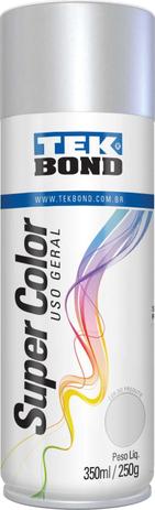 Tinta SPRAY Aluminio 350ML/250G Tekbond Menor preço em Tinta SPRAY Aluminio 350ML/250G Tekbond