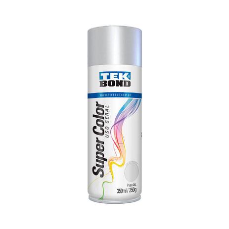 Tinta spray alumínio de uso geral 350 ml - Tekbond Menor preço em Tinta spray alumínio de uso geral 350 ml - Tekbond