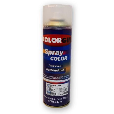 Tinta Spray Automotivo Seladora Para Plástico 300ml Colorgin Menor preço em Tinta Spray Automotivo Seladora Para Plástico 300ml Colorgin