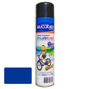 Tinta spray azul claro brilhante eucatex Menor preço em Tinta spray azul claro brilhante eucatex