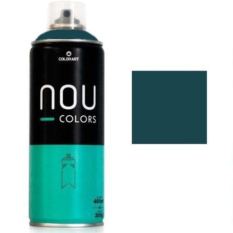 Tinta Spray Colorart Nou Colors 400 ml Azul Amazônia 70255 Menor preço em Tinta Spray Colorart Nou Colors 400 ml Azul Amazônia 70255