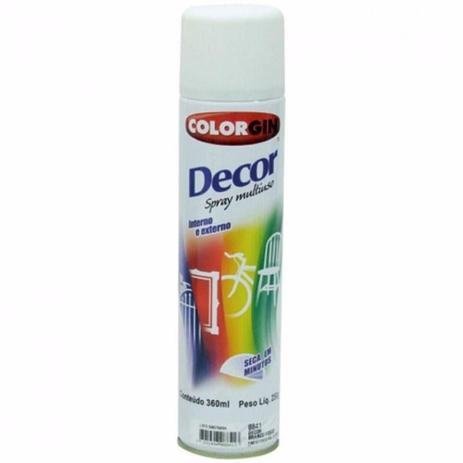 Tinta spray colorgin 8641 decor branco br - Diversos 22 Menor preço em Tinta spray colorgin 8641 decor branco br - Diversos 22