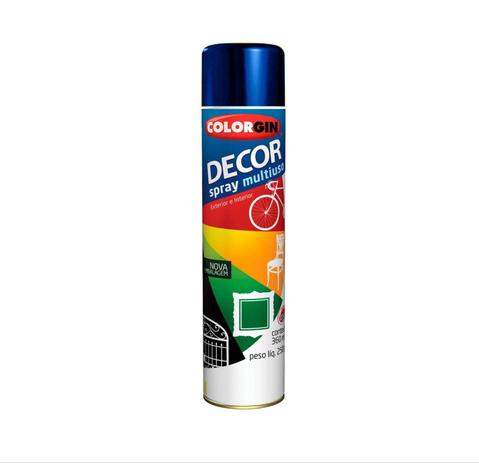 Tinta Spray Colorgin Decor 860 Azul Angra Menor preço em Tinta Spray Colorgin Decor 860 Azul Angra