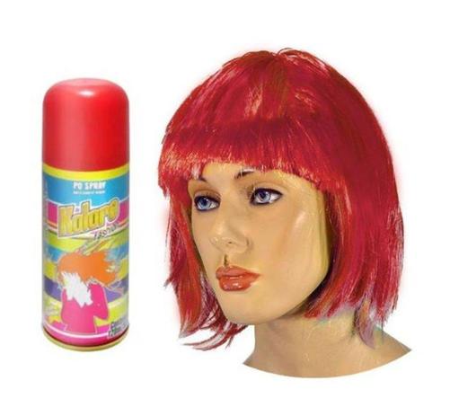 Tinta spray kalore para cabelo maquiagem temporária - vermelha - Baston Menor preço em Tinta spray kalore para cabelo maquiagem temporária - vermelha - Baston