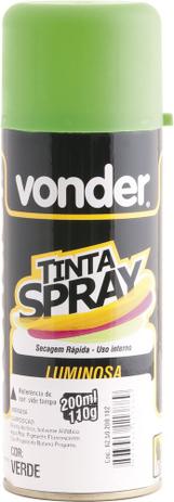 Tinta spray luminosa verde 200ml/110g - Vonder é ruim? Tinta spray luminosa verde 200ml/110g - Vonder é boa?