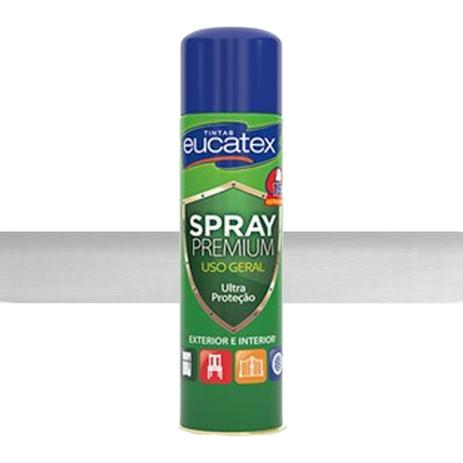 Tinta Spray Metalizado Cor Cromada 400ml Eucatex Menor preço em Tinta Spray Metalizado Cor Cromada 400ml Eucatex