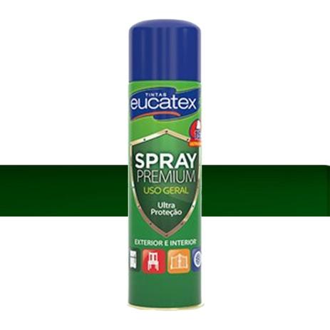 Tinta Spray Metalizado Cor Verde 400ml Eucatex Menor preço em Tinta Spray Metalizado Cor Verde 400ml Eucatex