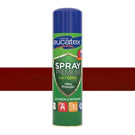 Tinta Spray Metalizado Vermelho 400ml Eucatex Menor preço em Tinta Spray Metalizado Vermelho 400ml Eucatex