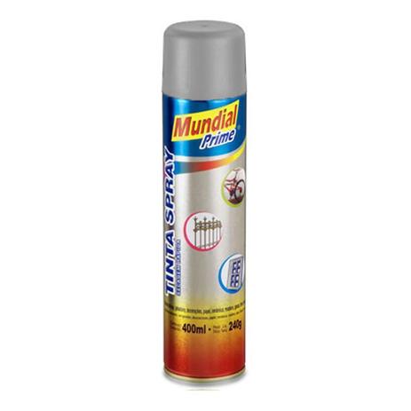 Tinta Spray Multiúso Alumínio Alta Temperatura 400ml - Tomate Menor preço em Tinta Spray Multiúso Alumínio Alta Temperatura 400ml - Tomate